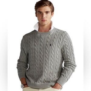 Polo by Ralph Lauren Gray Crewneck Sweater